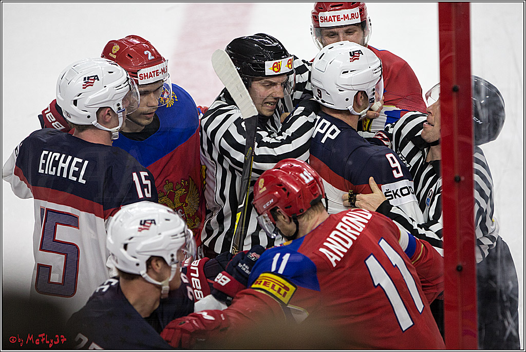 IIHF WM 2017, Russland - USA, 16.05.2017